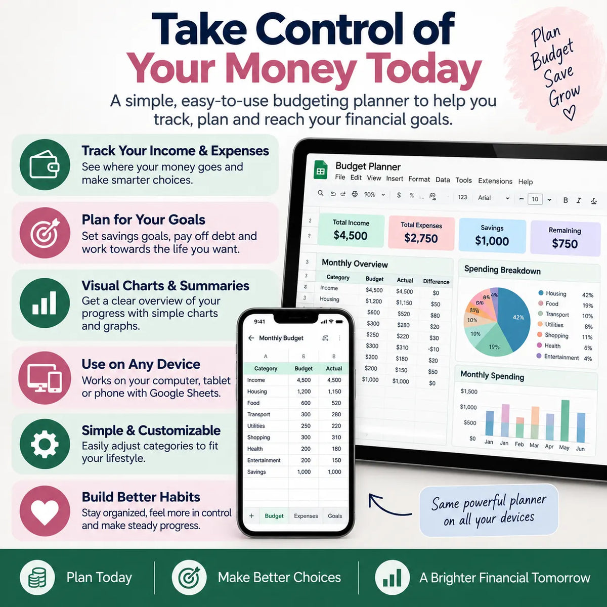 Monthly Budget Planner